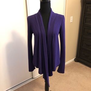 Wet Seal Purple Cardigan